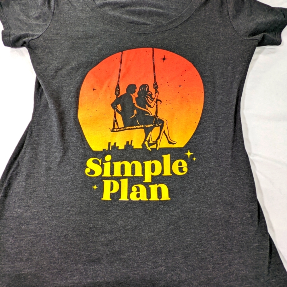 Simple Plan Concert Tee Medium